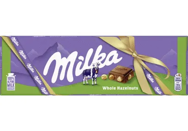 Šokolaad tervete pähklitega MILKA 250g