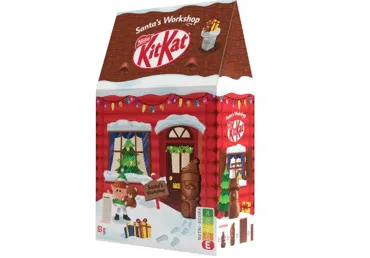 Ziemassvētku konfekšu komplekts ar uzdevumu KIT KAT 83g
