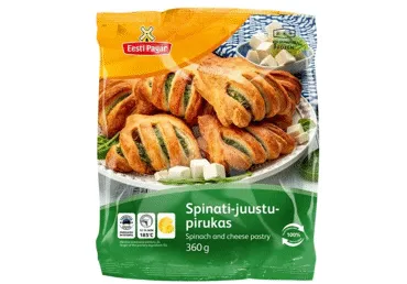 Maizītes ar spinātiem un sieru 360g