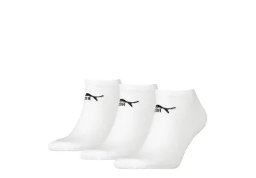 Sp.zeķes(Sneaker)PUMA 3pāri 39/42 baltas