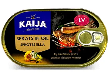 Šprotes eļļā  KAIJA, 190 g EO