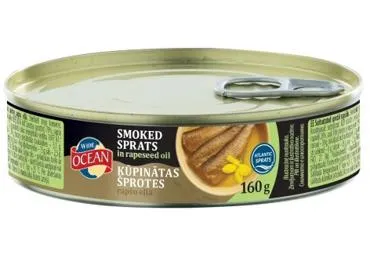 Sprotid õlis OCEAN, 160g