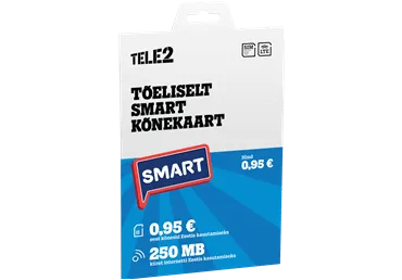 Stardikomplekt TELE2 Smart 0.95€