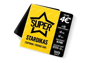 Stardikomplekt TELIA Super 4€