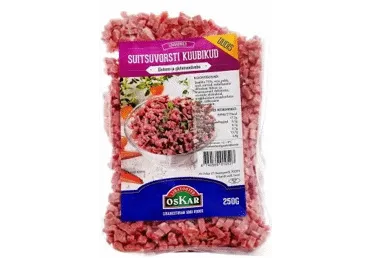 Suitsuvorsti kuubikud OSKAR, 250g