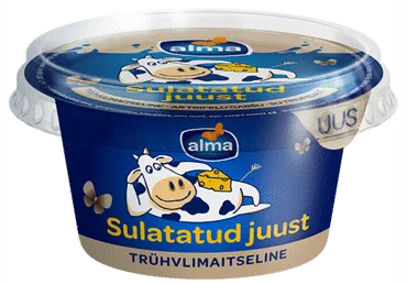 Sulatatud juust trühvlimaitseline, ALMA, 200 g