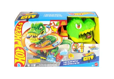 T-Rex tuletõrjejaamas HOT WHEELS