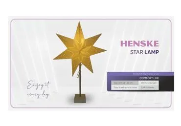 Zvaigznes formas lampa HENSKE
