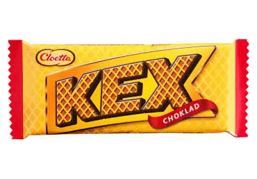 Vafeļu batoniņš KEX ar šokolādes glazūru 60g