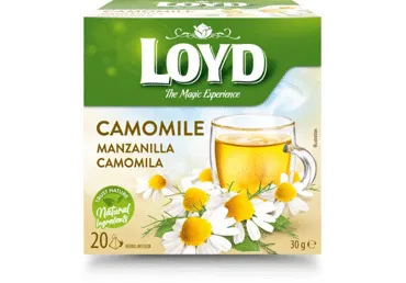 Kumelīšu tēja LOYD Pyramids HERBAL 20 x 1,5 g
