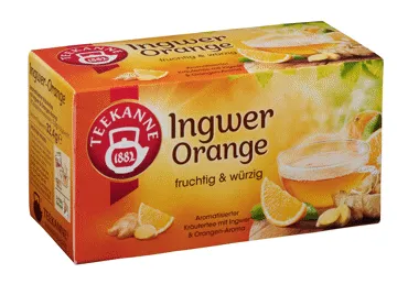 Taimetee TEEKANNE Ingver-apelsin20x1.75g
