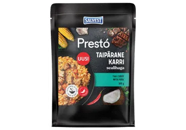 Taipärane karri sealihaga Presto 300g
