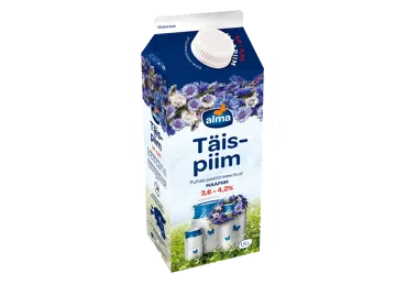 Täispiim 3,8-4,2%, ALMA, 1,5 L