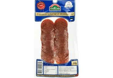 Täissuitsuvorst Pepperoni, OSKAR, 80 g