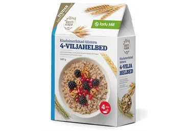 Täistera 4-viljahelbed TARTU MILL 500g