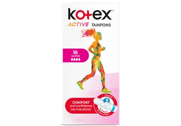 Tampoonid KOTEX Active Super 16tk