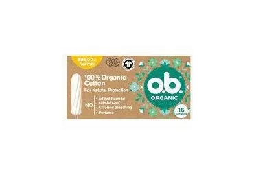 O.B.Tampoon Organic normal 16tk