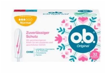 Tampoon Original normal, O.B., 32 tk