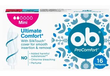 Tampoonid Pro Comfort Mini, O.B., 16 tk