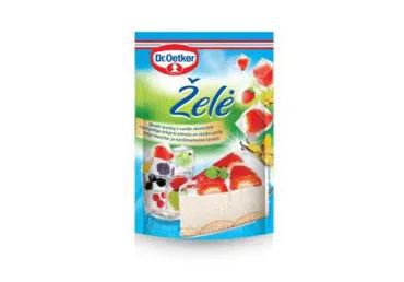 Želeja ar zemenēm un vaniļu DR. OETKER 72g