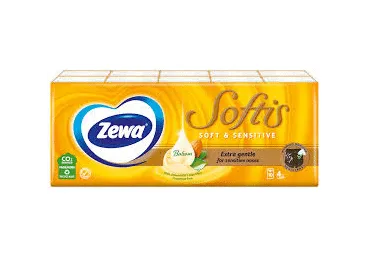 Taskurätikud ZEWA SoftisSens.4kih,10x9tk