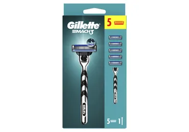 Terad GILLETTE MACH 3 käepide +5 terad