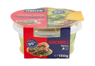 Terav kaste Guacamole, 150g