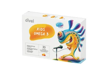 Toidulisand lastele Olvel Omega 3, 30tk