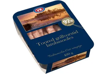 Toored grillvorstid lambasooles VK 400g