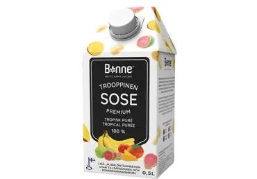 Troopiliste puuviljade püree BONNE 0.5L