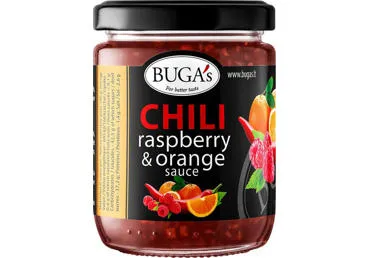 Tšilli-vaarika-apelsinikaste BUGA'S 170g