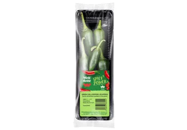 Pipari čili WELL DONE zaļie 50g