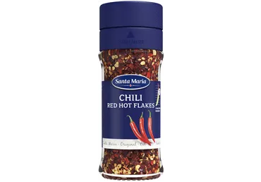 Tšillipipar Red Hot, helbed, 28g, SANTA MARIA