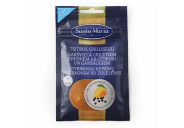 Garšviela grilētiem ēdieniem ar citrusu un garšaugiem 35g, Santa Maria