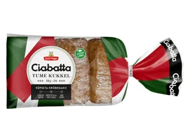 Tume ciabatta kukkel, EESTI PAGAR, 210 g