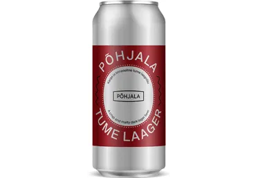 Tume õlu PÕHJALA Laager 5% 440ml prk