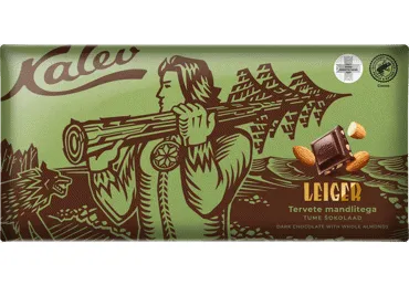 Tume šok.mandlitega Leiger KALEV 270g