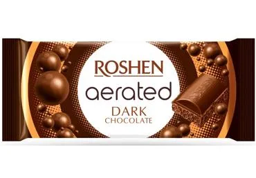Tume šokolaad Dark Bubble ROSHEN 80g