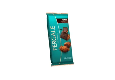 Tume šokolaad PERGALĖ trühvlitäid.100g