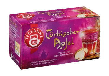 Augļu tēja TEEKANNE ābolu 20x2,75g