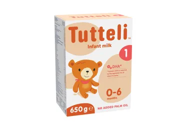 TutteliTM 1 piimasegu 0K+, 650g