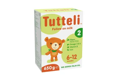 TutteliTM 2 jätkupiimasegu 6K+, 650g