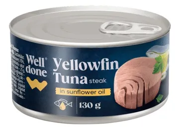 Tuunikala tük.päev.õlis.,WELL DONE,185g