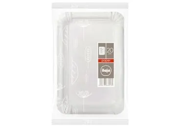 Ühekordne taldrik ILAJA 13x20cm 20tk