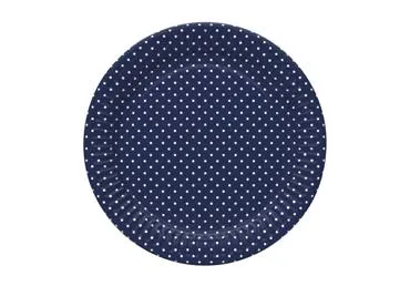 Ühekord.taldrik ILAJA Dots Blue 18cm 8tk