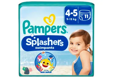 Autiņbiksītes peldēšanai PAMPERS 9-15kg S4 11gab.