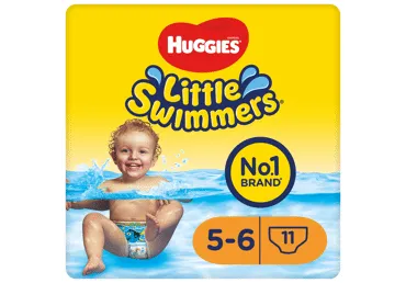 Ujum.püksid HUGGIES Swimmers12-18kg 11tk