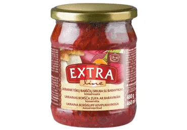 Ukraina boršisupp kivipurav. EXTRA LINE 480g