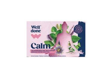 Zāļu tēja WELL DONE Calm 20x1,5g