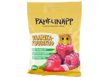 Vaarikakuubikud Pähklinäpp 85g